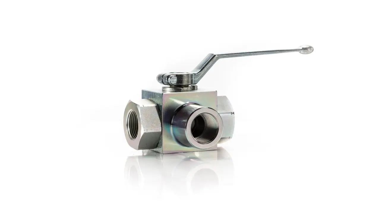 3 Way High Pressure Ball Valve