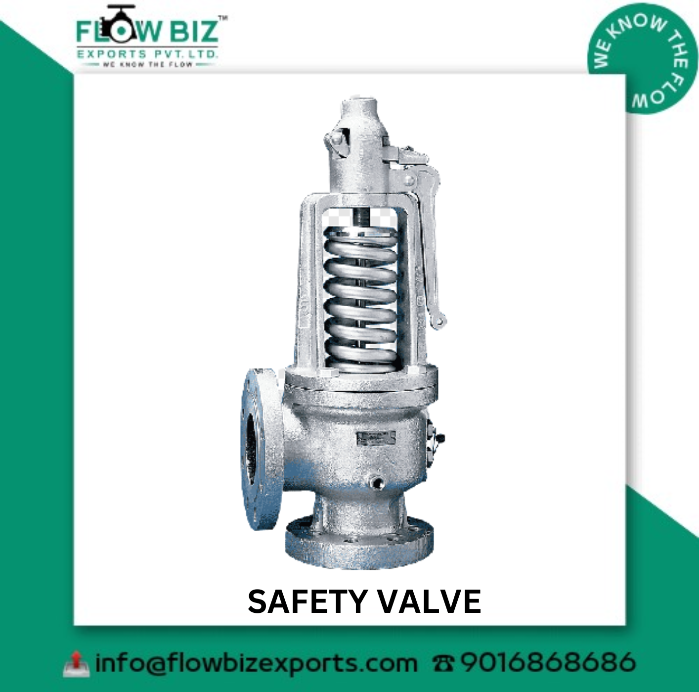 best safety valve manufacturer pune - Flowbiz
