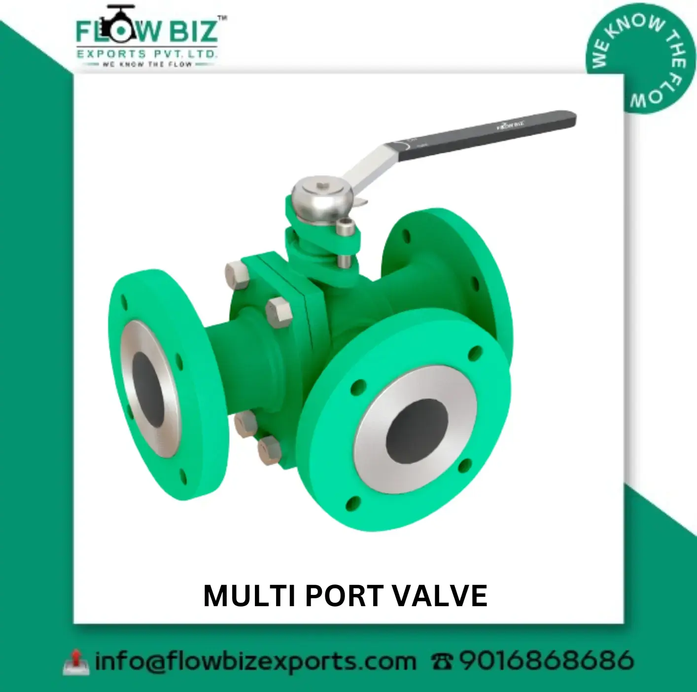 Multi-Port Ball Valve Manufacturer in Nashik