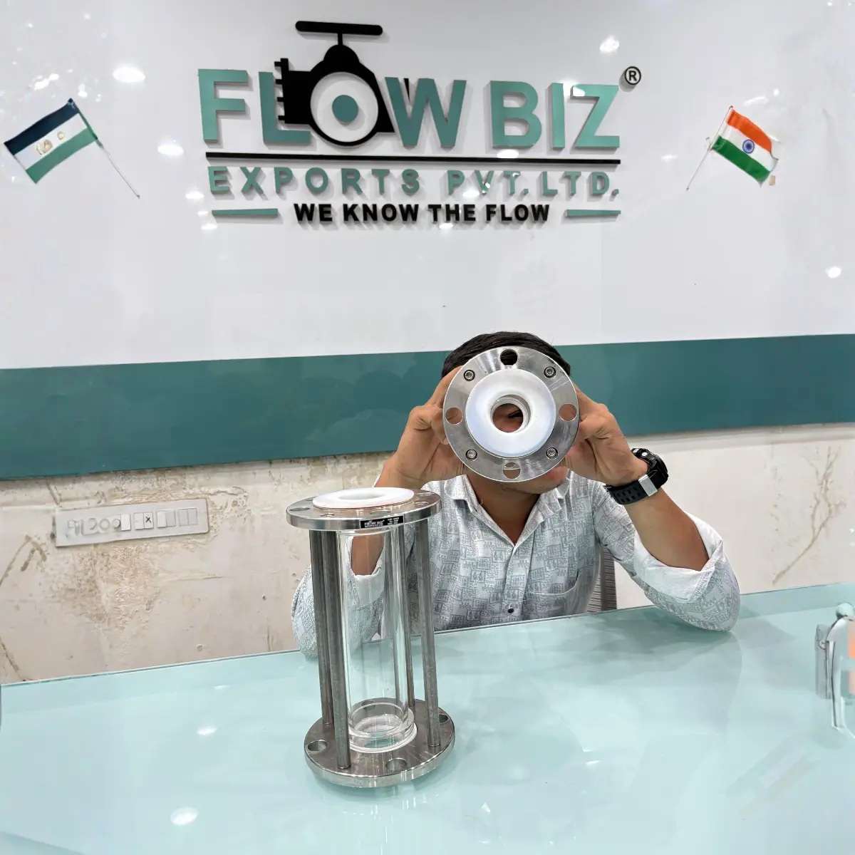 PTFE Lined Sight Glass