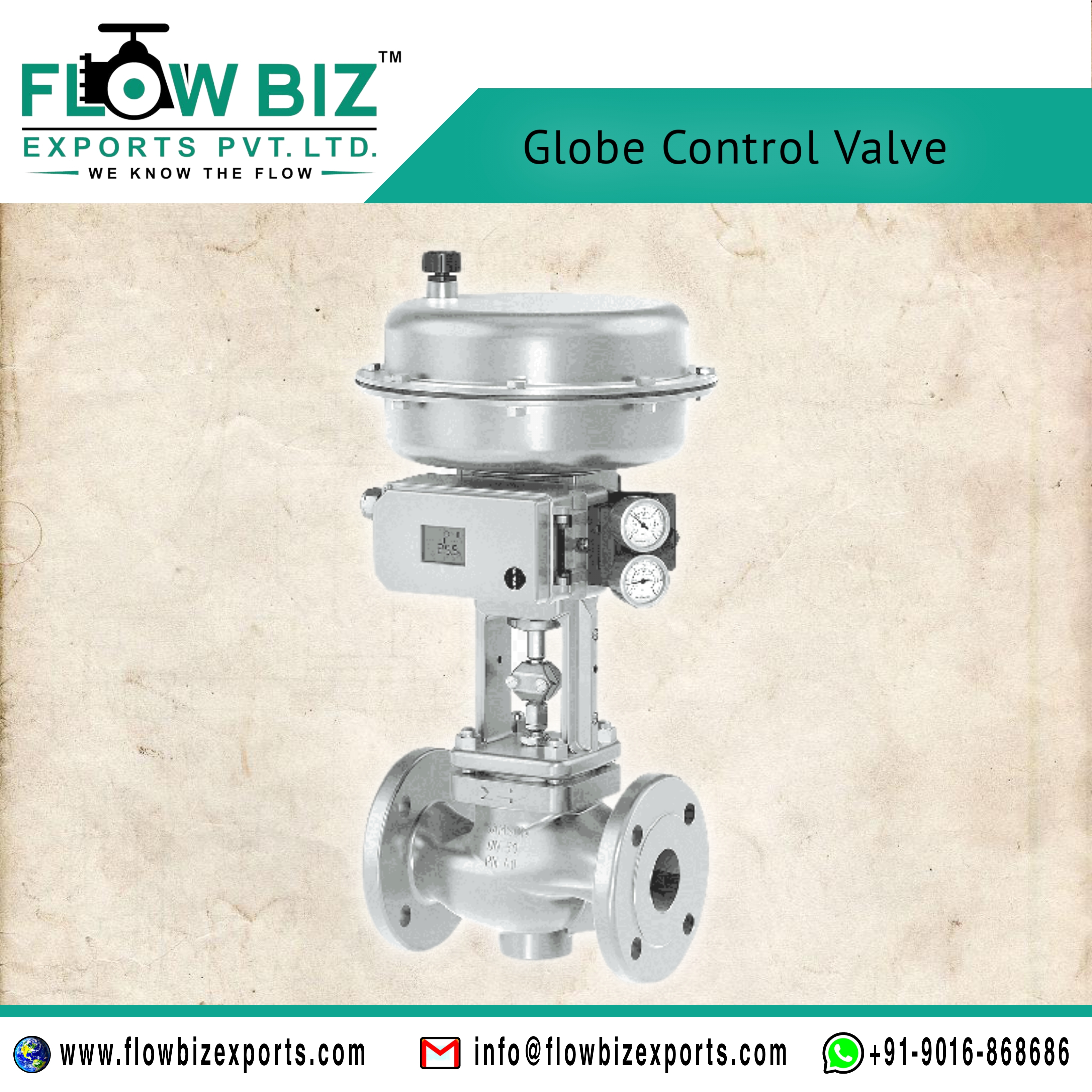 globe control valve manufacturer india - Flowbiz