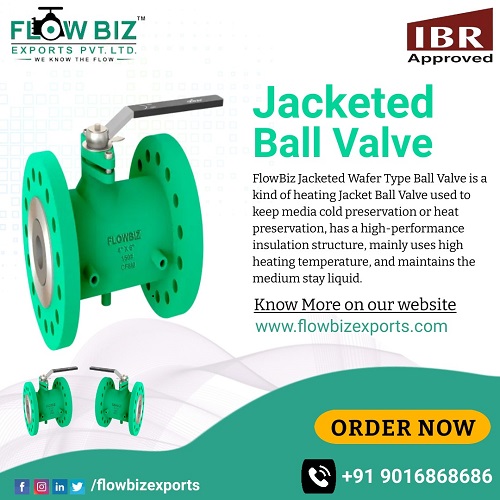 best quality jacketed ball valve manufacturer india - Flowbiz