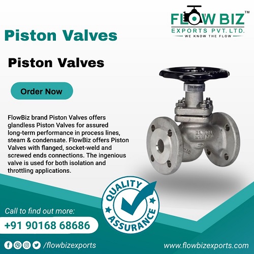 best piston valve manufacturer india - Flowbiz