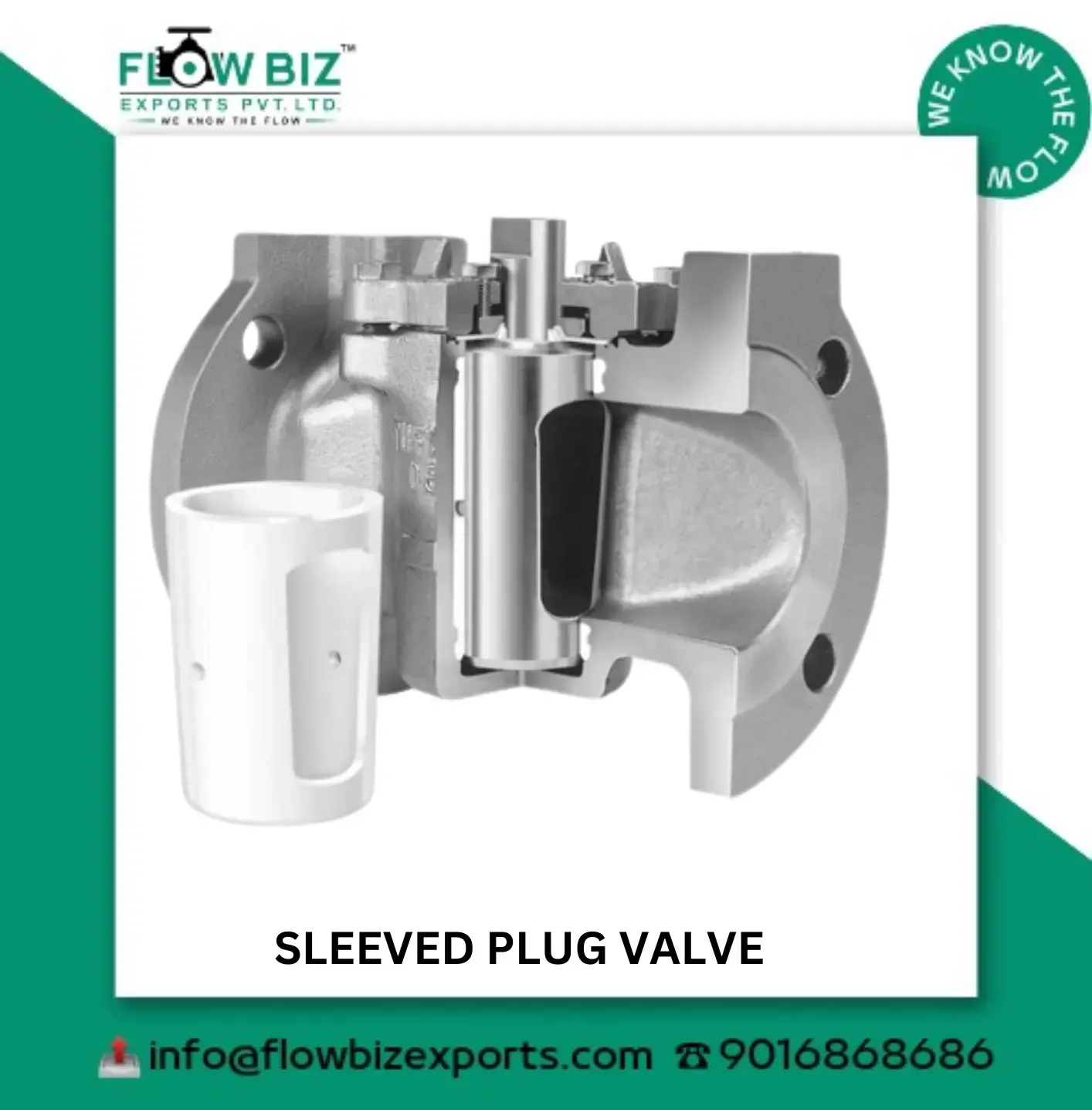 sleeved plug valve manufacturer pune - Flowbiz