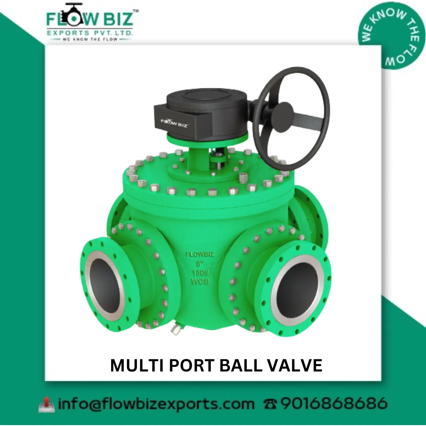 multi port ball valve manufacturer pune - Flowbiz