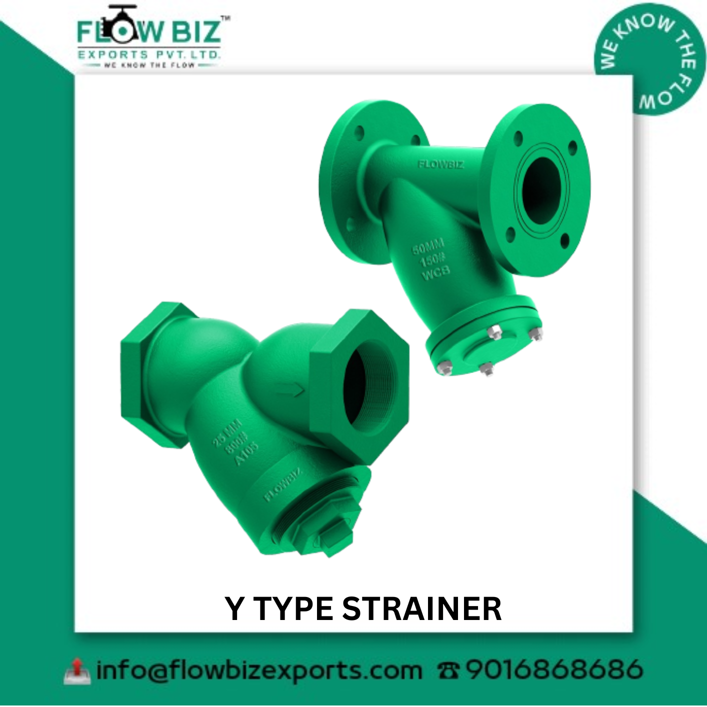 Y Type Strainer Manufacturer in Pune