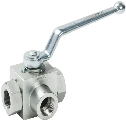 3 Way High Pressure Ball Valve 