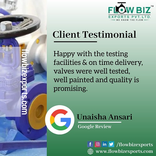 Google Review by Unaisha Ansari