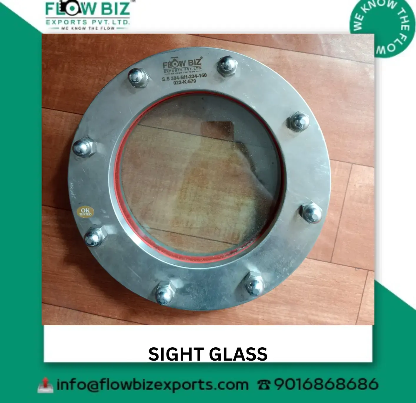 best quality sight glass manufacturer pune - Flowbiz
