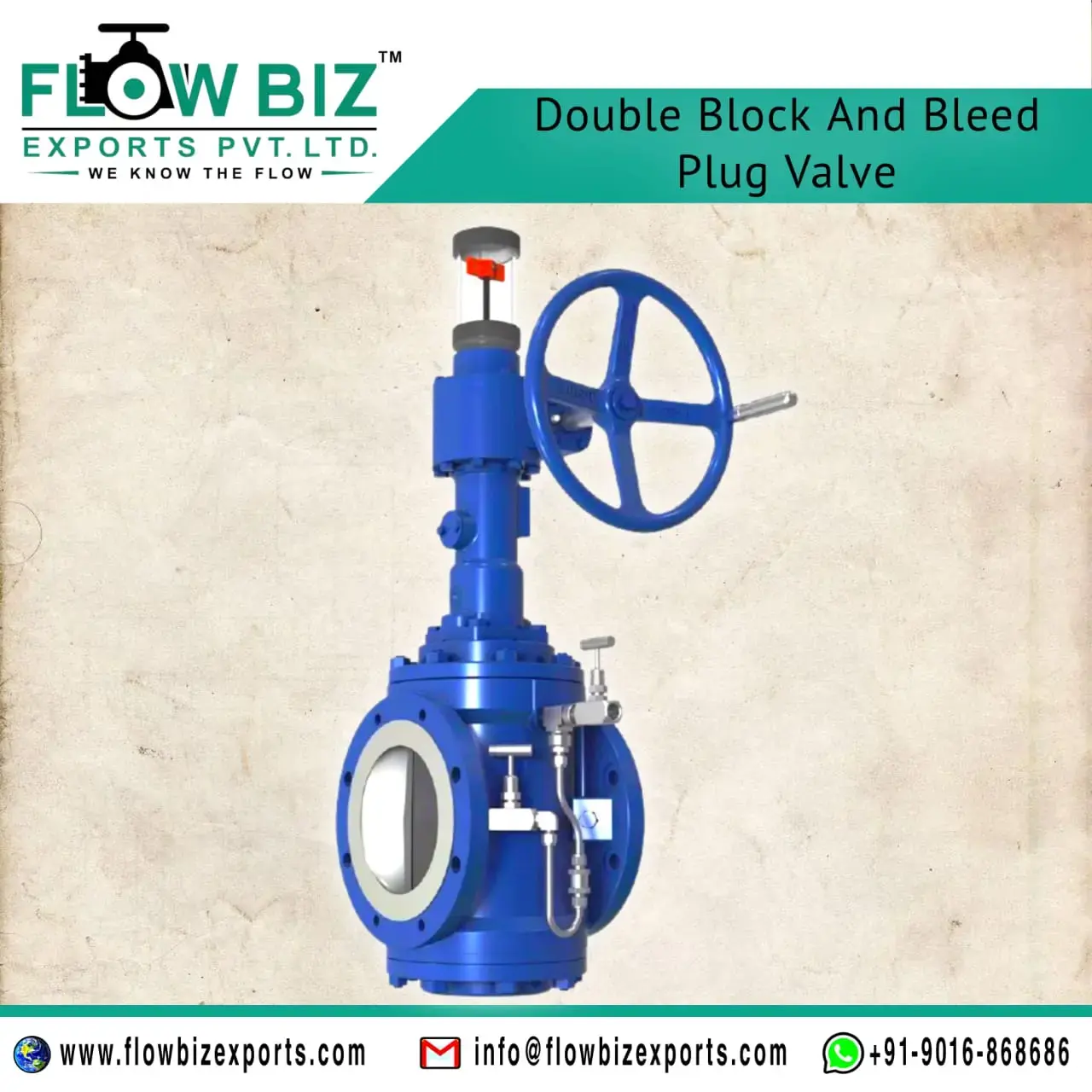 plug valve manufacturer Pune - Flowbiz