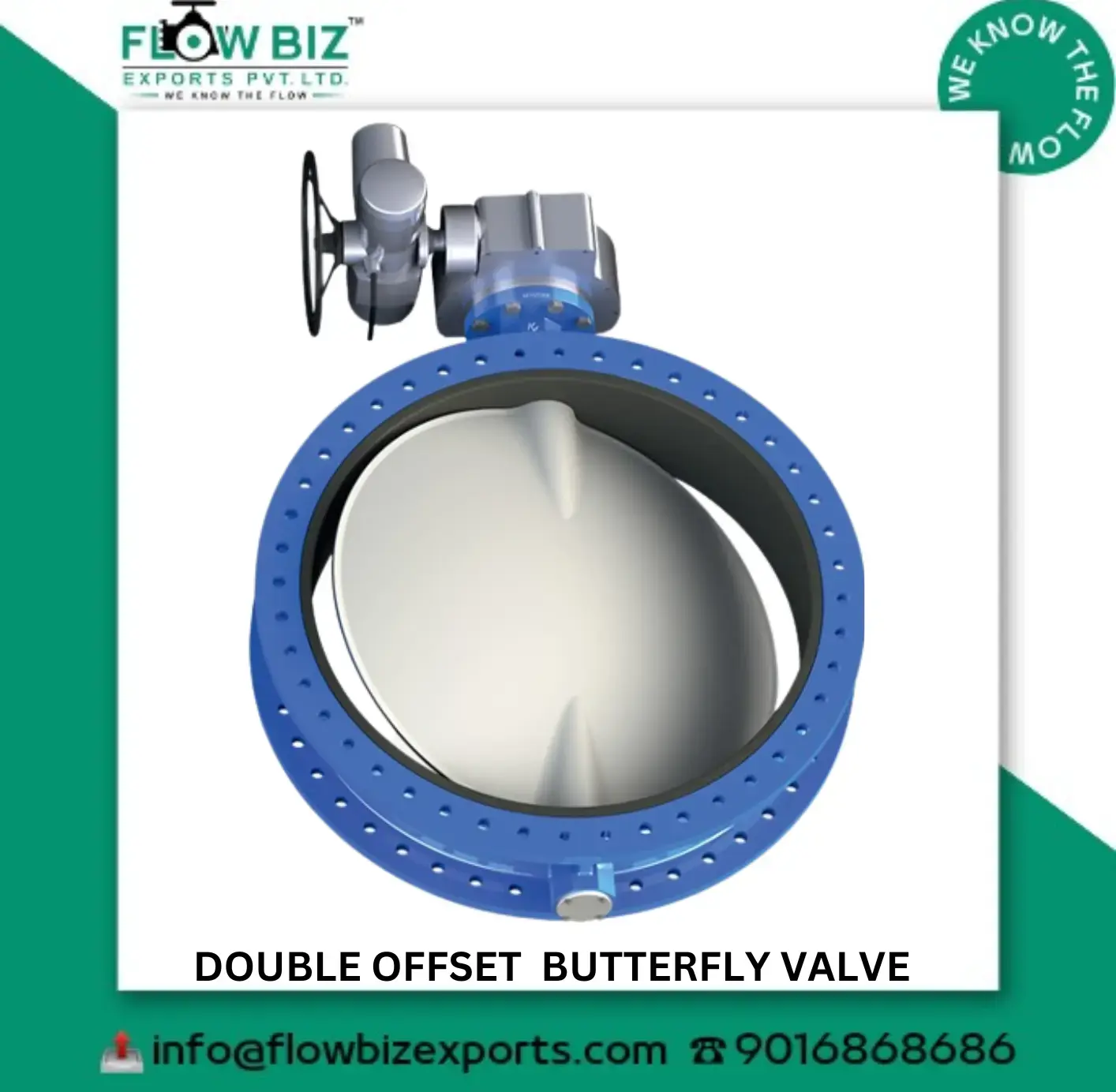 double offset butterfly valve manufacturer mumbai - Flowbiz