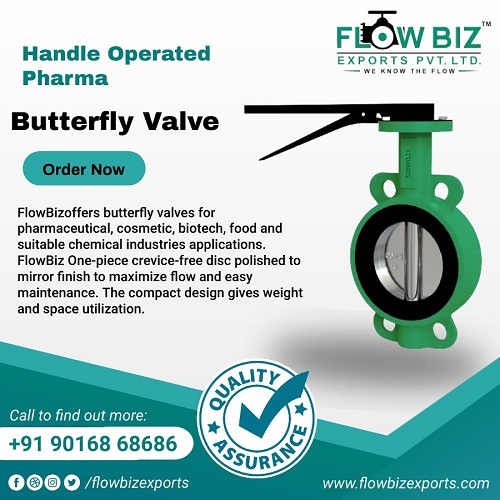 pharma butterfly valve manufacturer india - Flowbiz