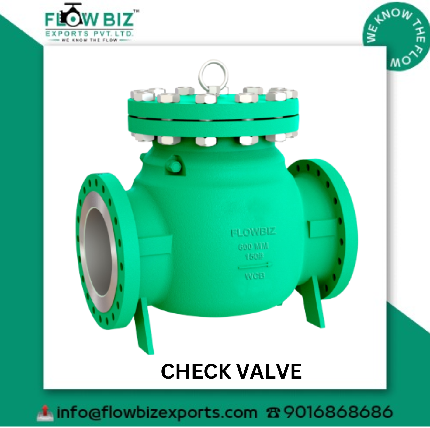 check valve manufacturer nashik - Flowbiz