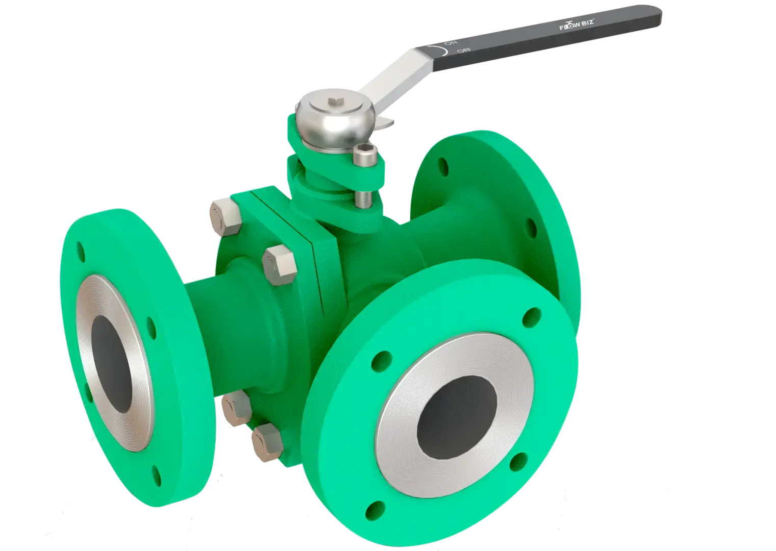 3 way valve, 3 way ball valve manufacturer india - Flowbiz