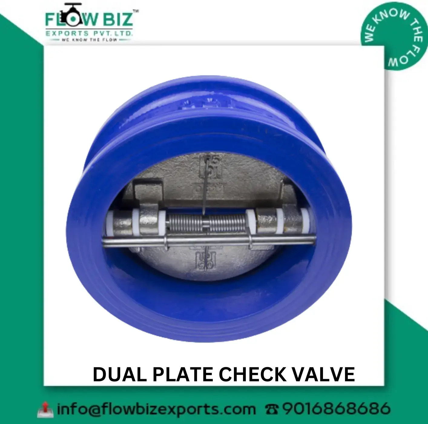 dual plate valve manufacturer mumbai - Flowbiz