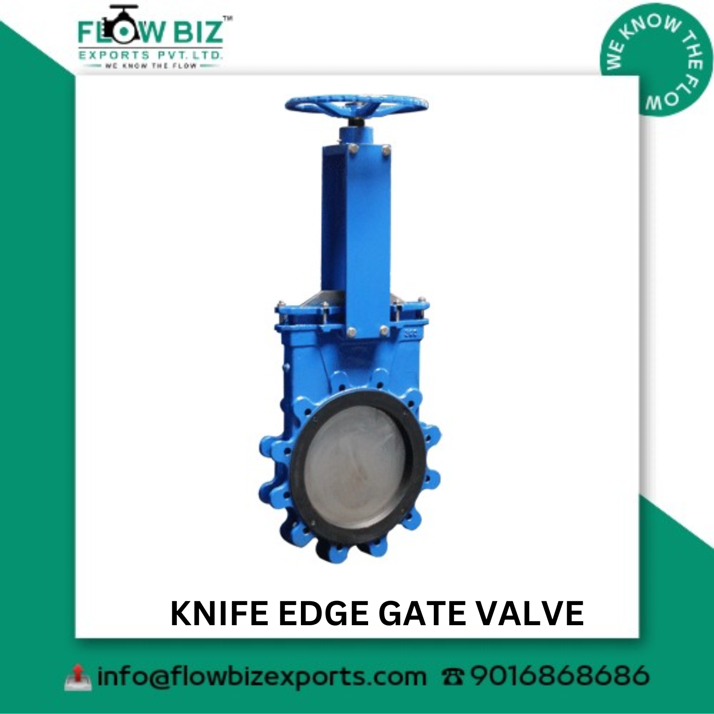 knife edge gate valve manufacturer ahmedabad - Flowbiz