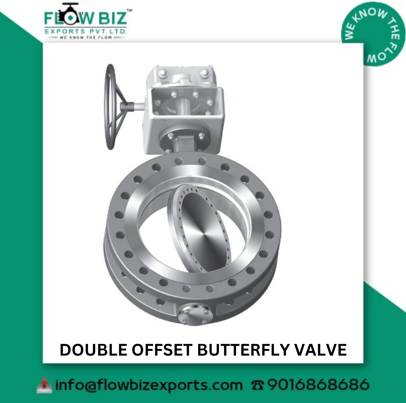 Double Offset Butterfly Valve Manufacturers in Pune