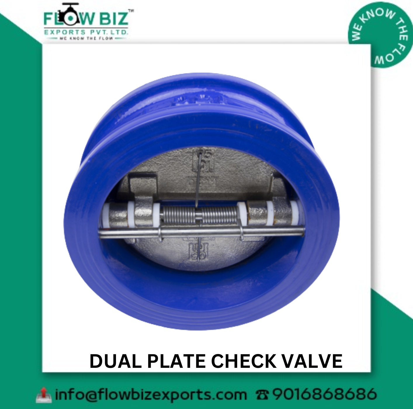 dual plate valve manufacturer mumbai - Flowbiz