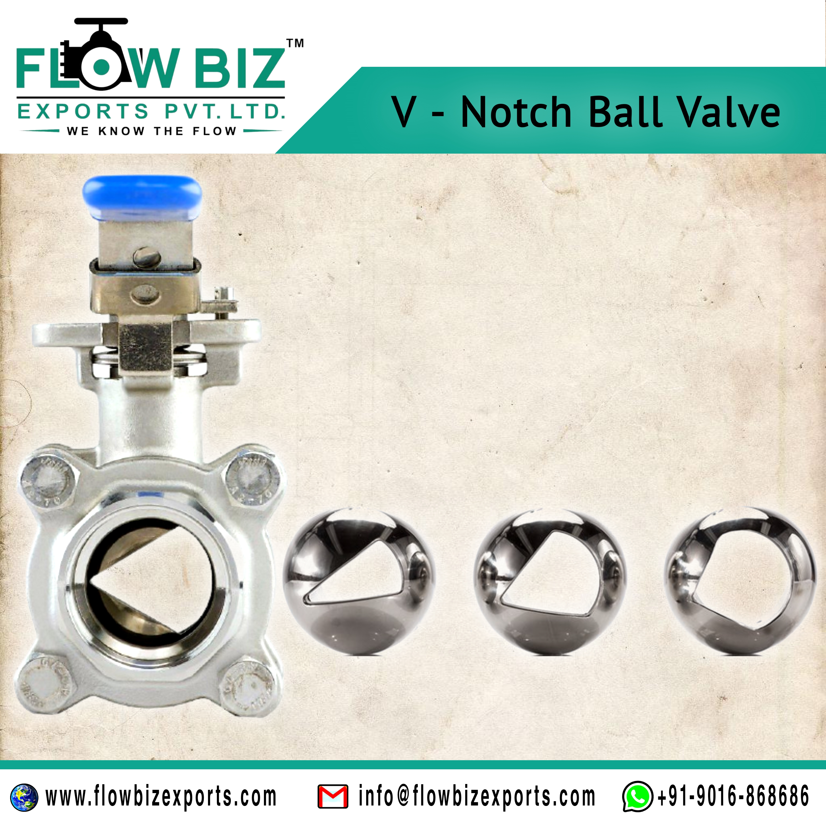 v notch ball valve manufacturer india - Flowbiz