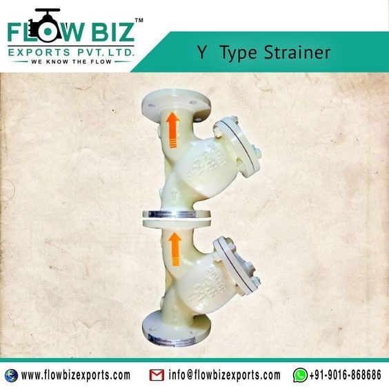 PTFE Lined Y Type Strainer 