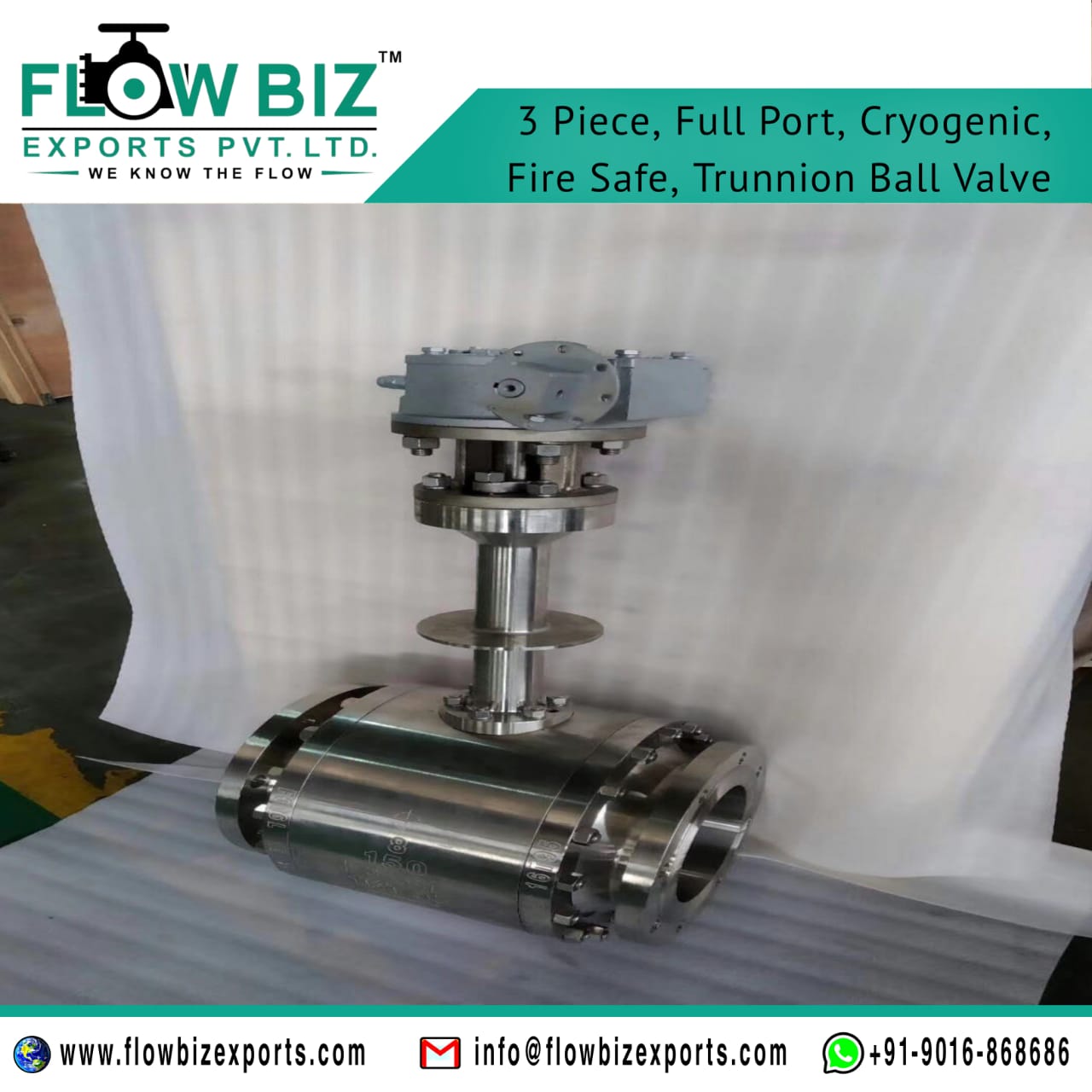 high pressure ball valve manufacturer Mumbai - Flowbiz