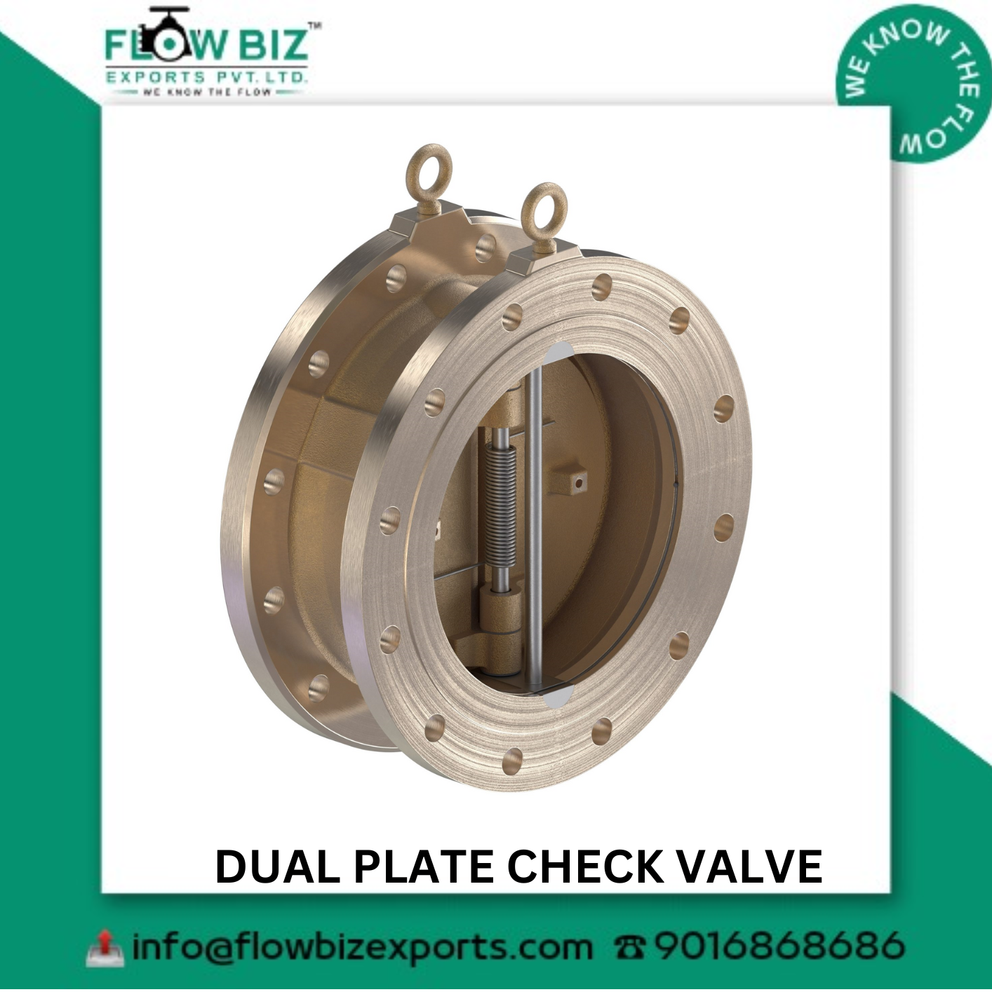 dual plate check valve manufacturer ahmedabad - Flowbiz