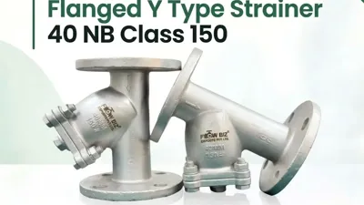 Flanged Y Type Strainer 40 NB Class 150