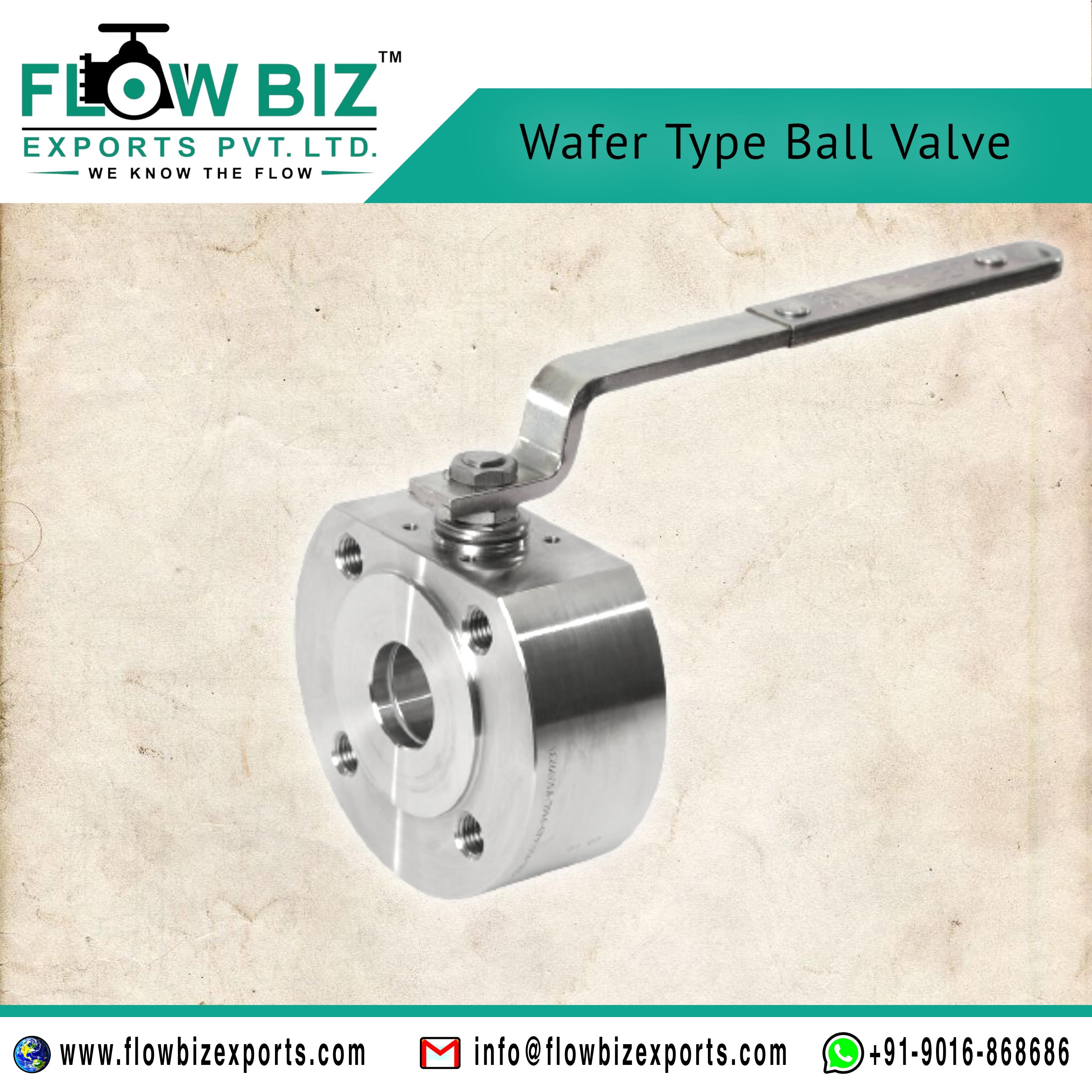 wafer type ball valve manufacturer india - Flowbiz