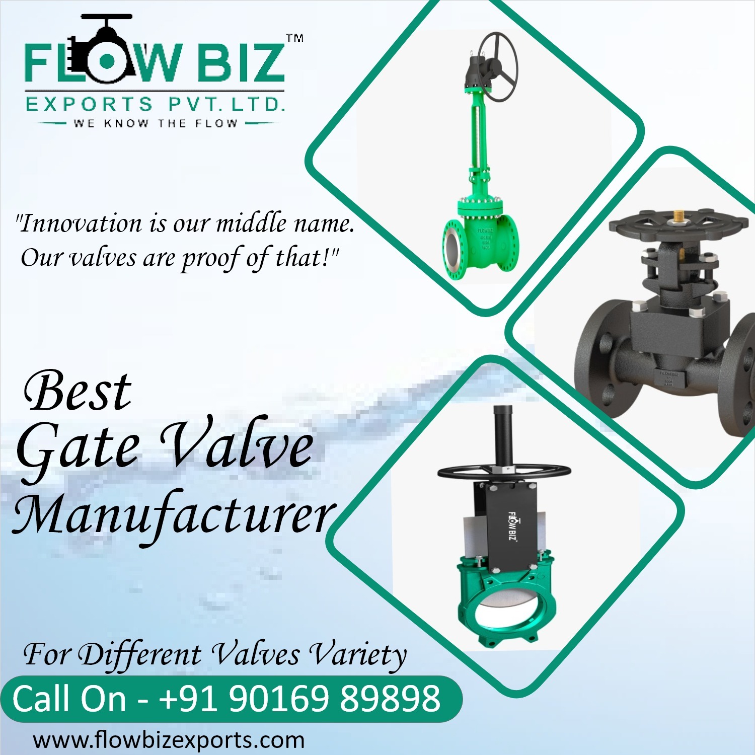 Innovation is our middle name. Our valves are proof of that!" Best Gate Valve Manufacturer.