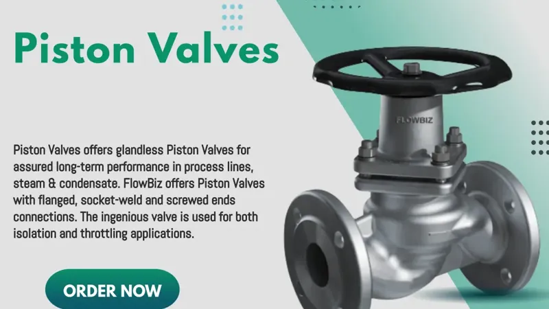 piston valve manufacturer, and exporter india - Flowbiz