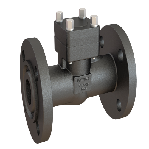 FORGED STEEL CHECK VALVE FLANGE END - ASA 150 CLASS
